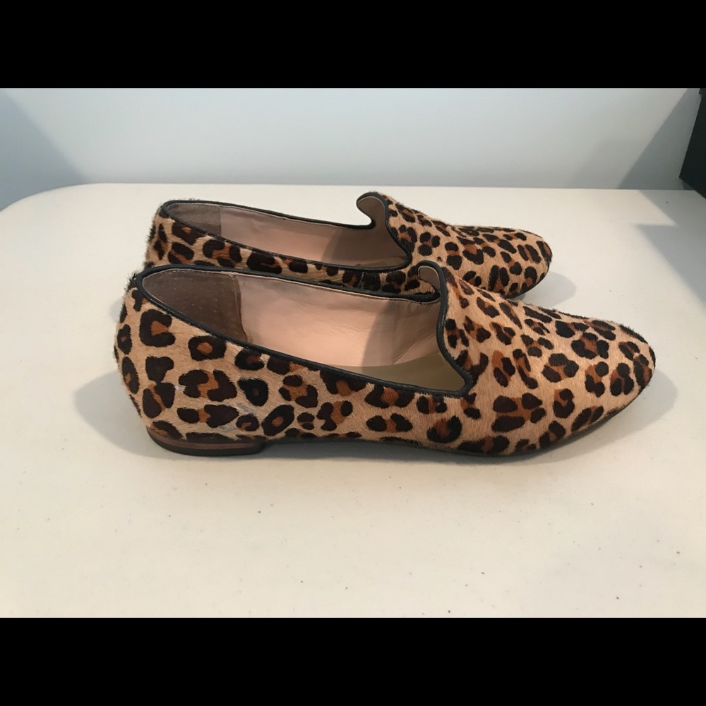 Steven by Steve Madden Leopard Fur Loafers Flat - Picture 2 of 6